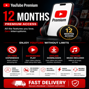 YouTube Premium — 12-Month Redemption Link